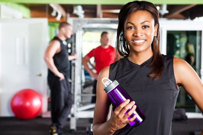 YMCA wellness works corporate membership woman